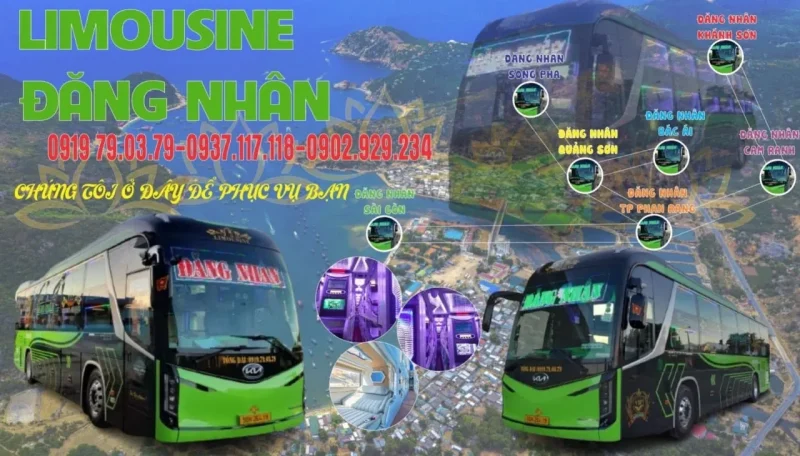 Nhà xe Đăng Nhân Ninh Thuận - Sài Gòn Nhà xe Đăng Nhân Ninh Thuận - Sài Gòn