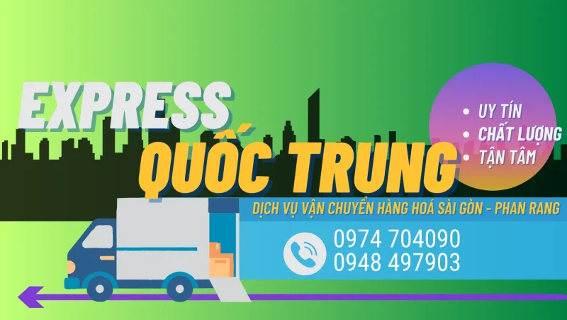 Nhà xe Quốc Trung Phan Rang - Sài Gòn Nhà xe Quốc Trung Phan Rang - Sài Gòn