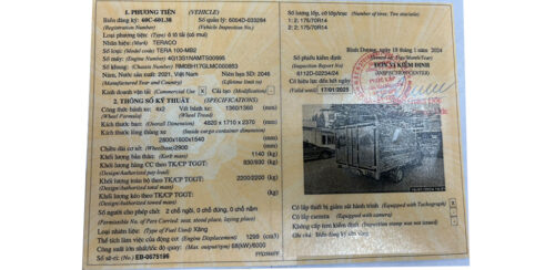 Cần bán xe tải Tera 100 thùng mui bạt đời 2021 tải trọng 930 Kg