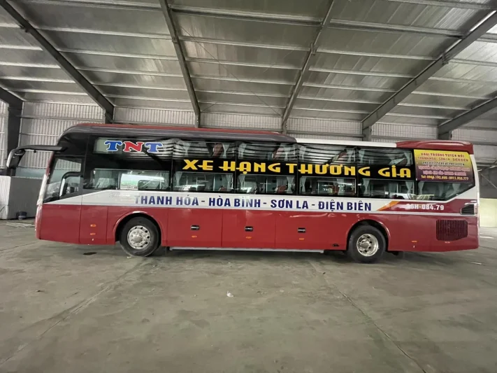 Nhà xe khách TNT tuyến Điện Biên - Sơn La - Thanh Hóa - Hồ Chí Minh - Bình Dương - Vũng Tàu